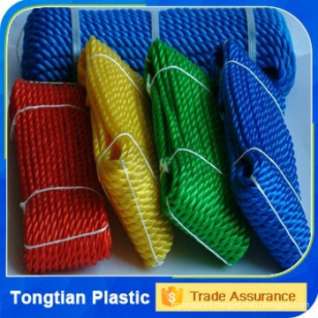 8mm 100% virgin polypropylene 3 strand baler rope